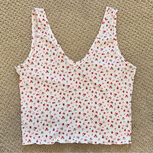 Brandy Melville Tops - Floral Tank Top